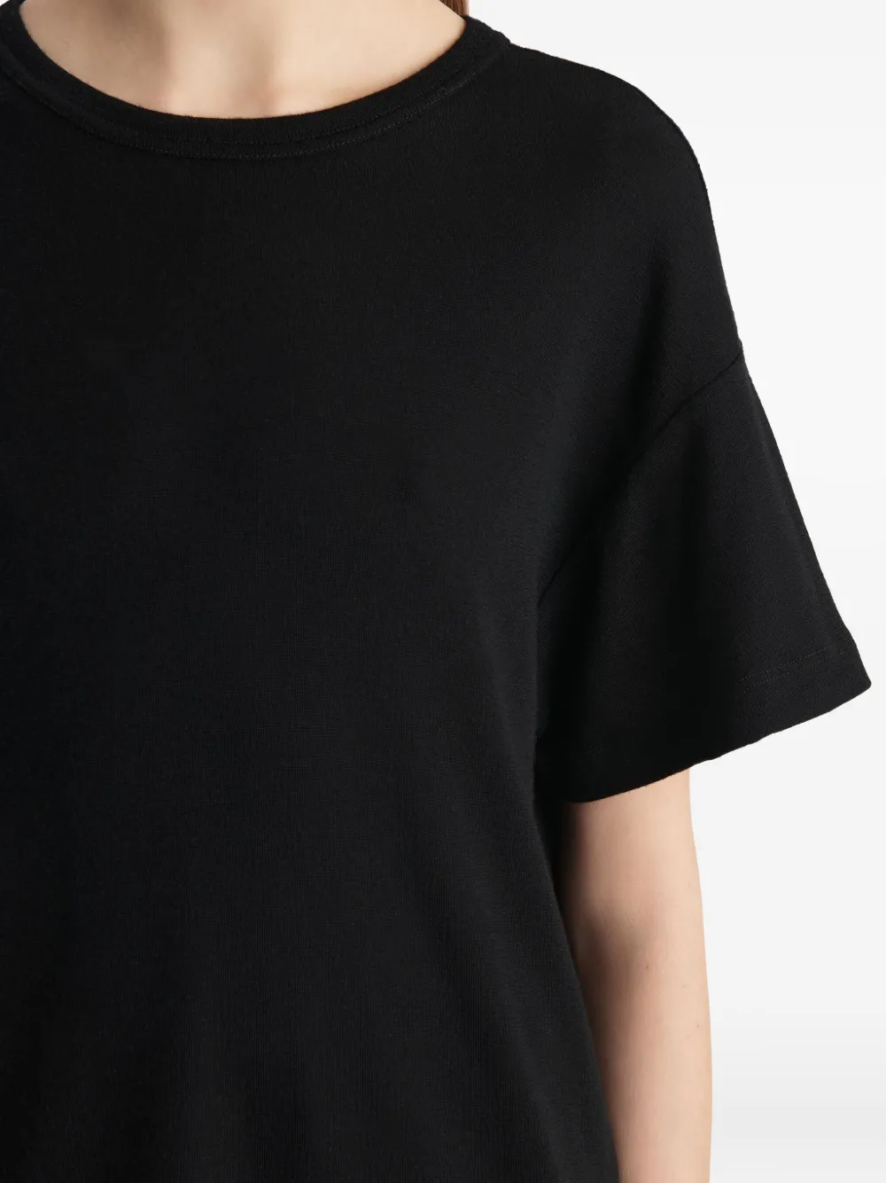 Khaite Cashmere T-shirt In Black