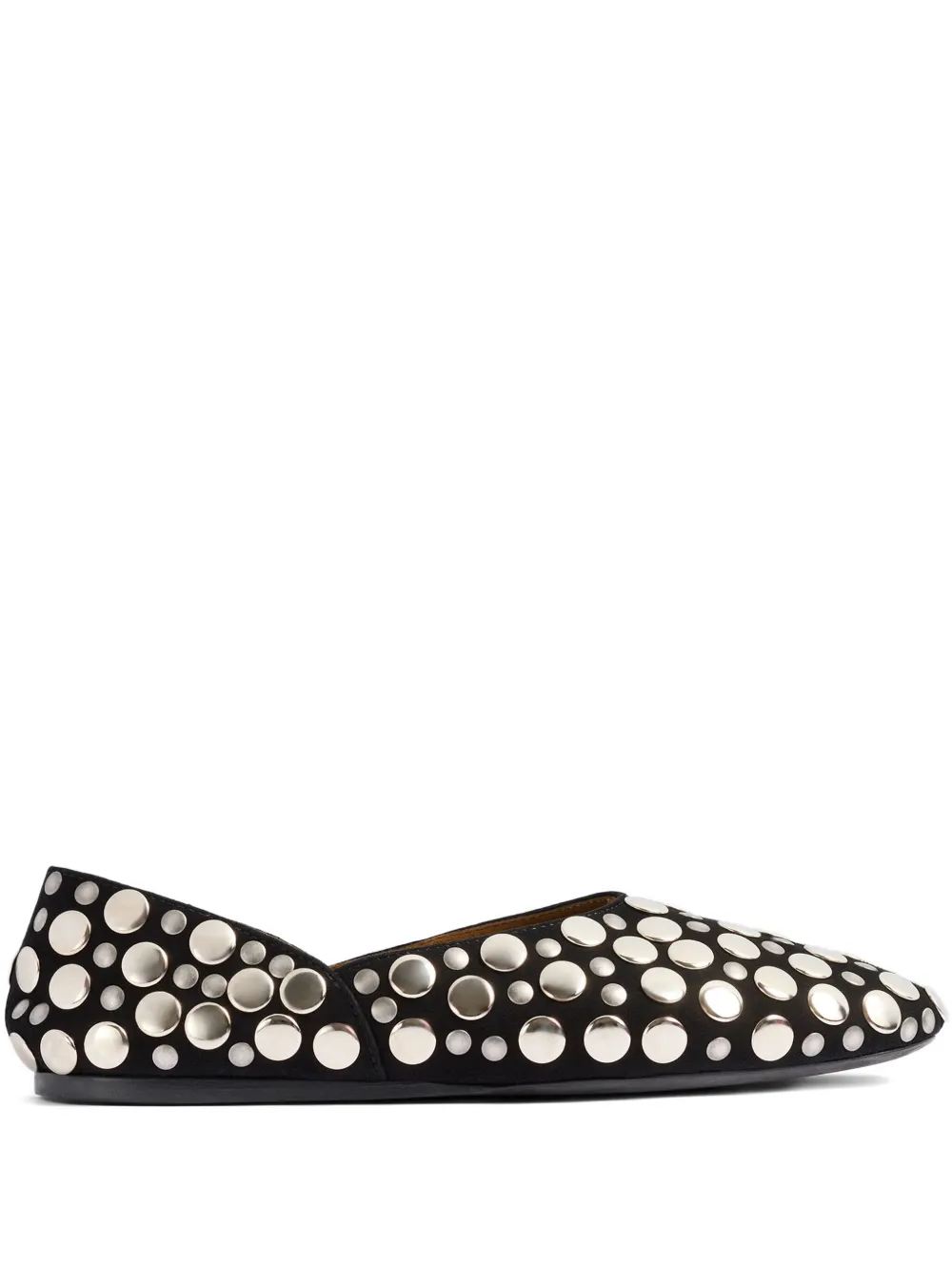 Khaite Jane Ballet Flats In Black