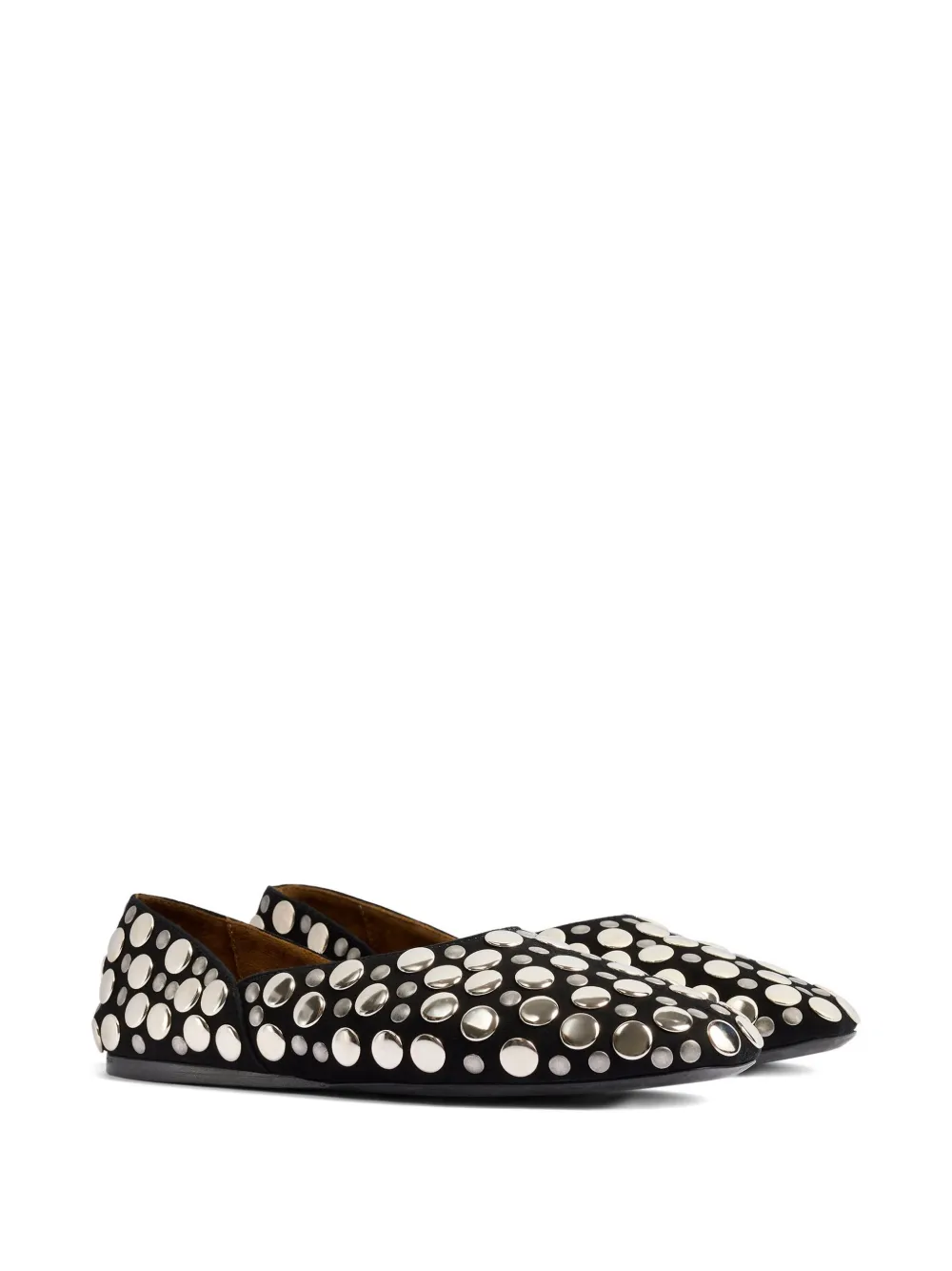Khaite Jane Ballet Flats In Black