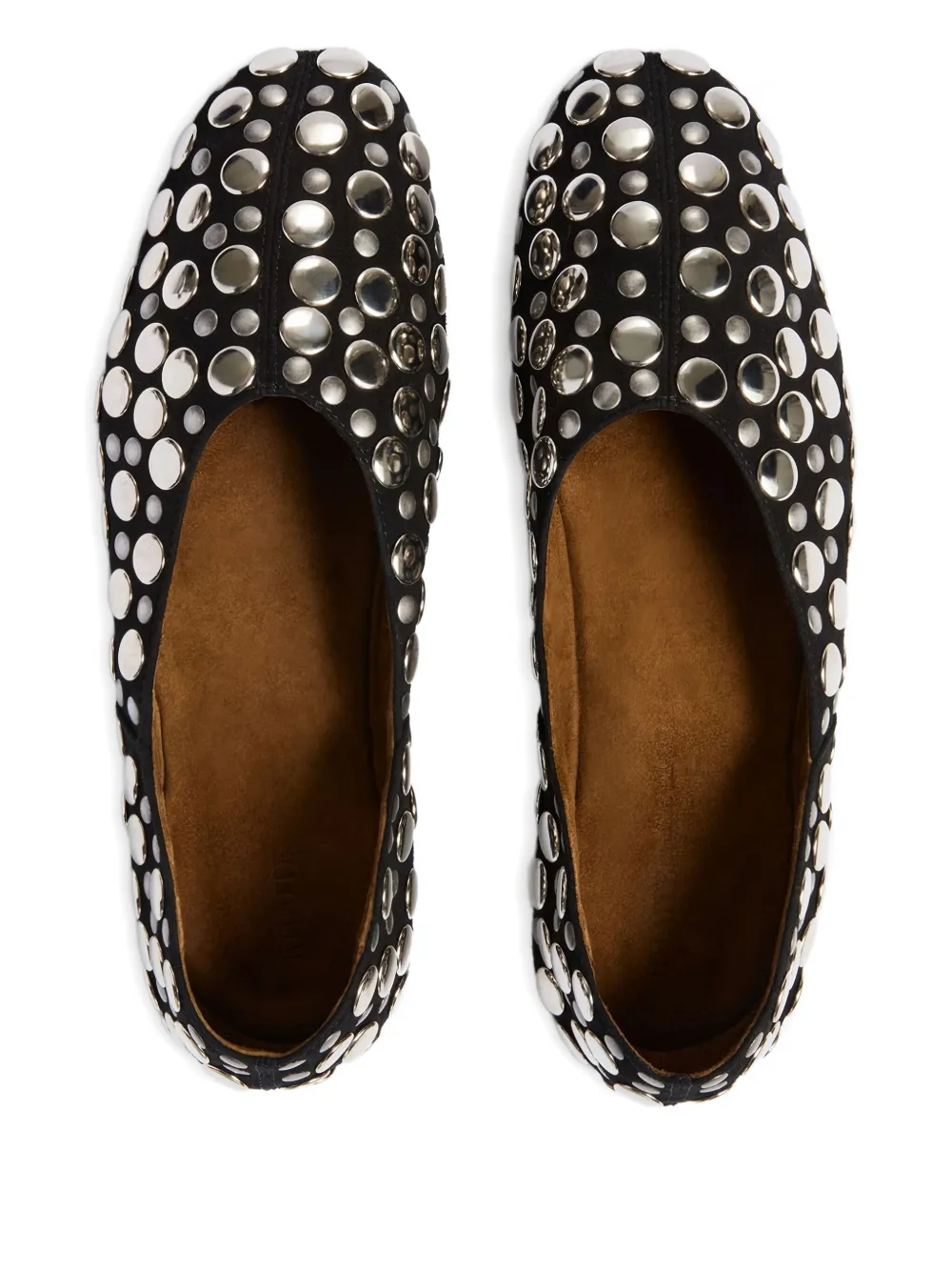 Khaite Jane Ballet Flats In Black