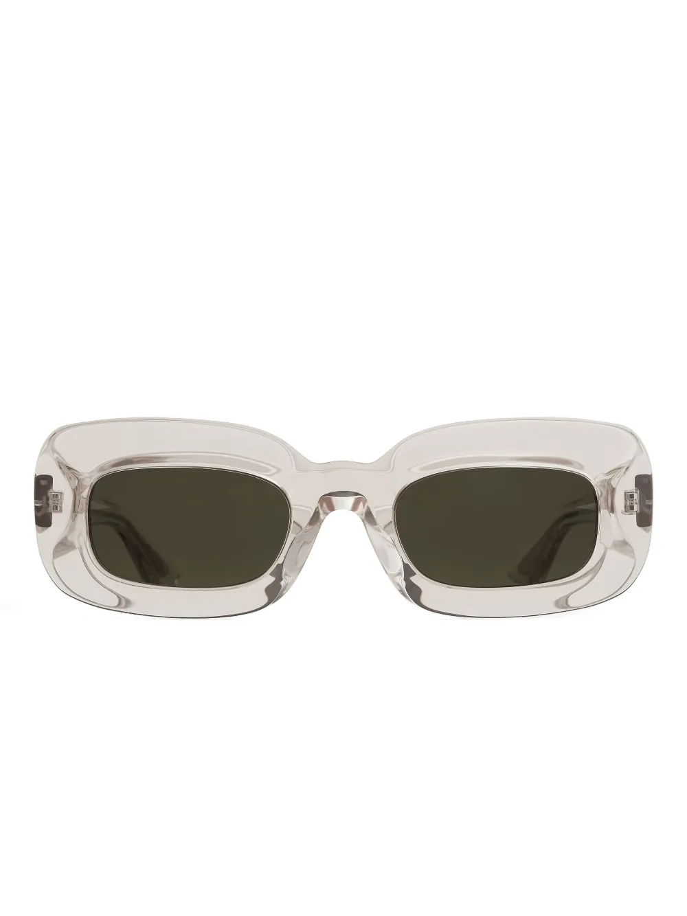 KHAITE rectangle-frame sunglasses | Grey | Image 1