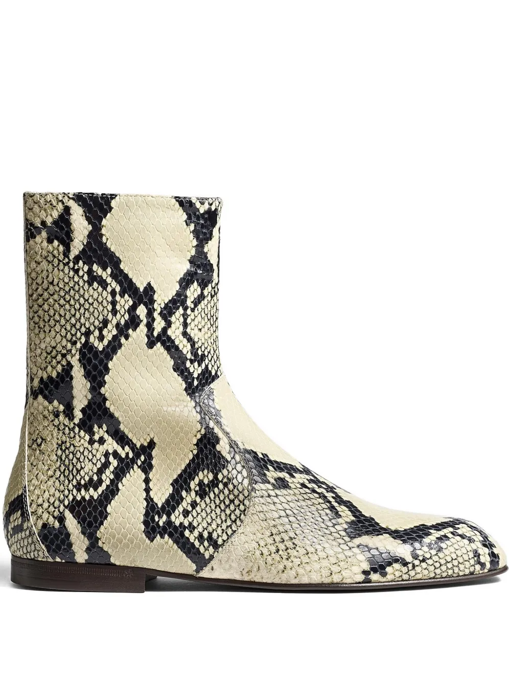 Khaite Colt Ankle Boots In Neutral