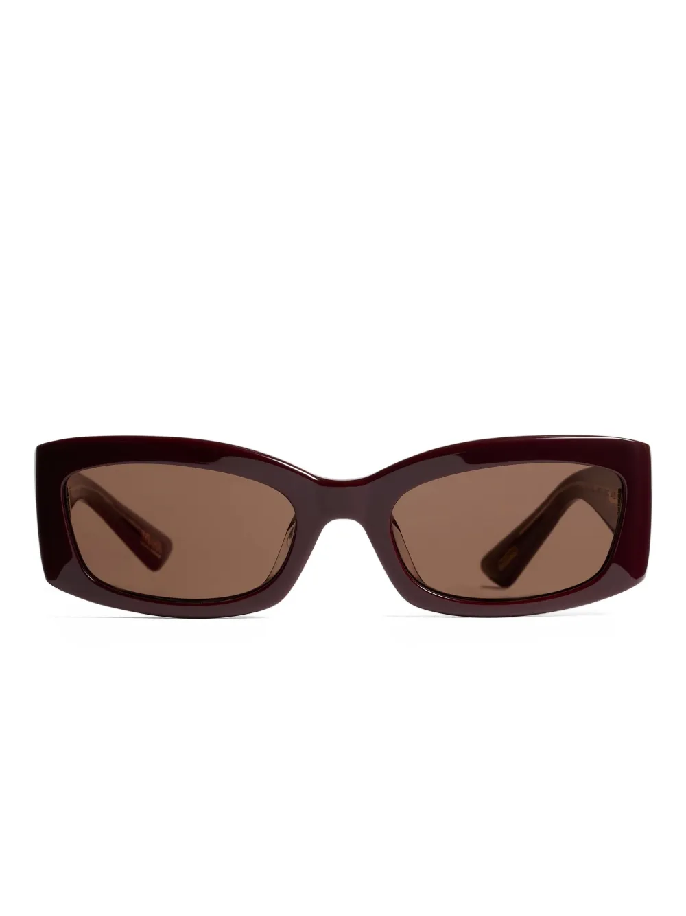 KHAITE x Oliver Peoples Occhiali da sole squadrati - Rosso