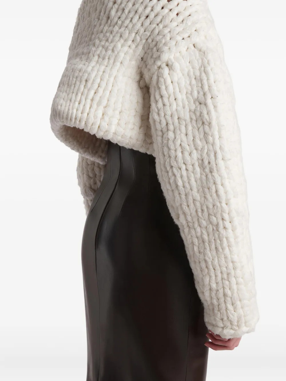 Khaite Ninel Sweater In White