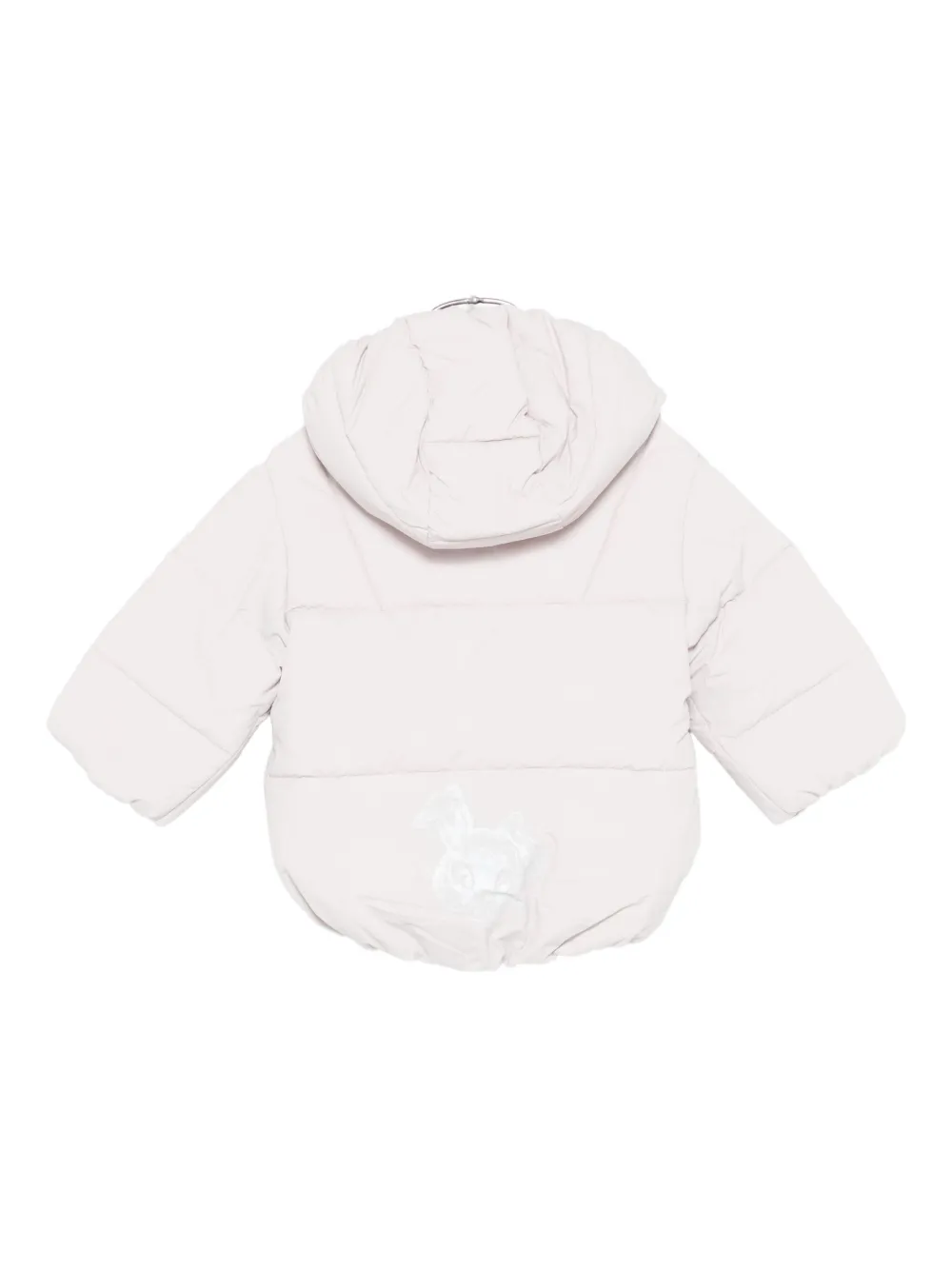 Molo Hooded Quilted Jacket In White