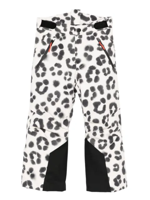 Molo pants con estampado de leopardo y cierre