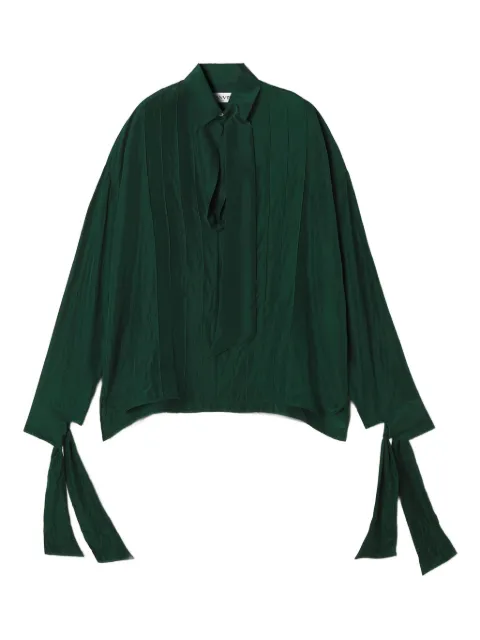 Lanvin blusa con detalle con pliegues