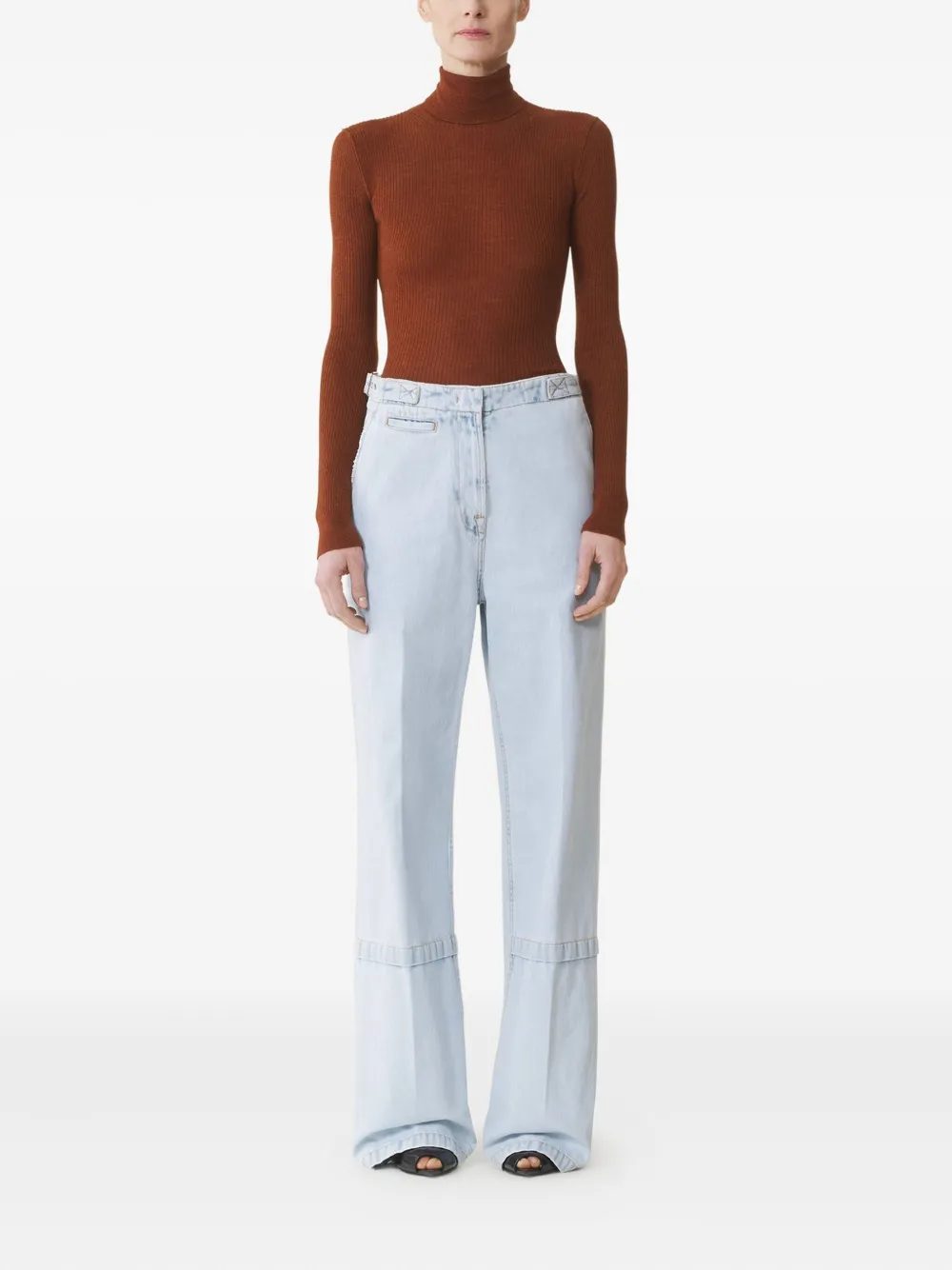 Lanvin panelled trousers | Flared & Bell-Bottom Pants | Image 2