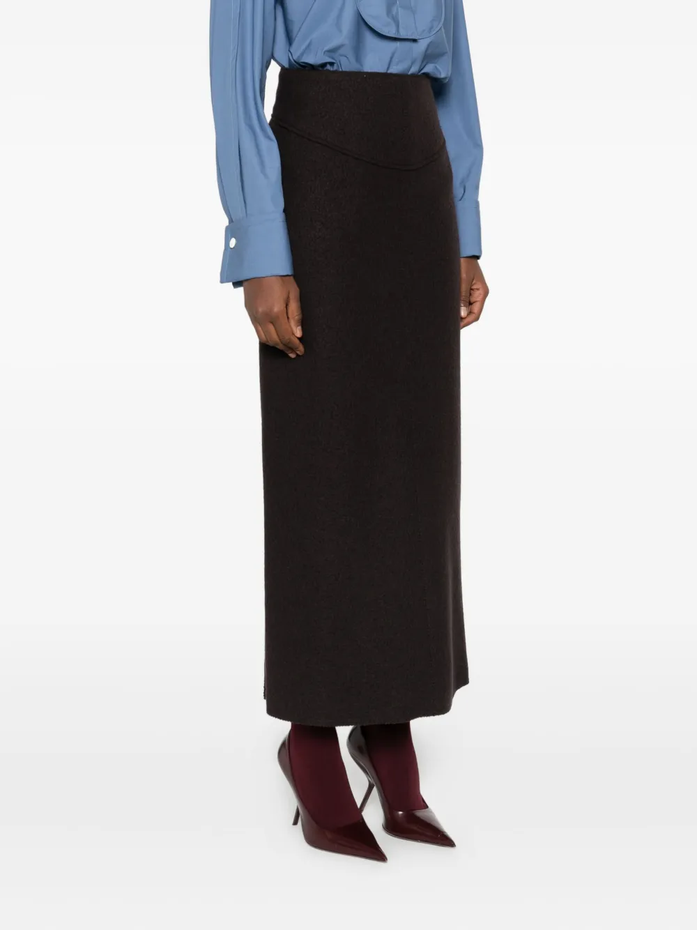 Lanvin High waist rok Bruin