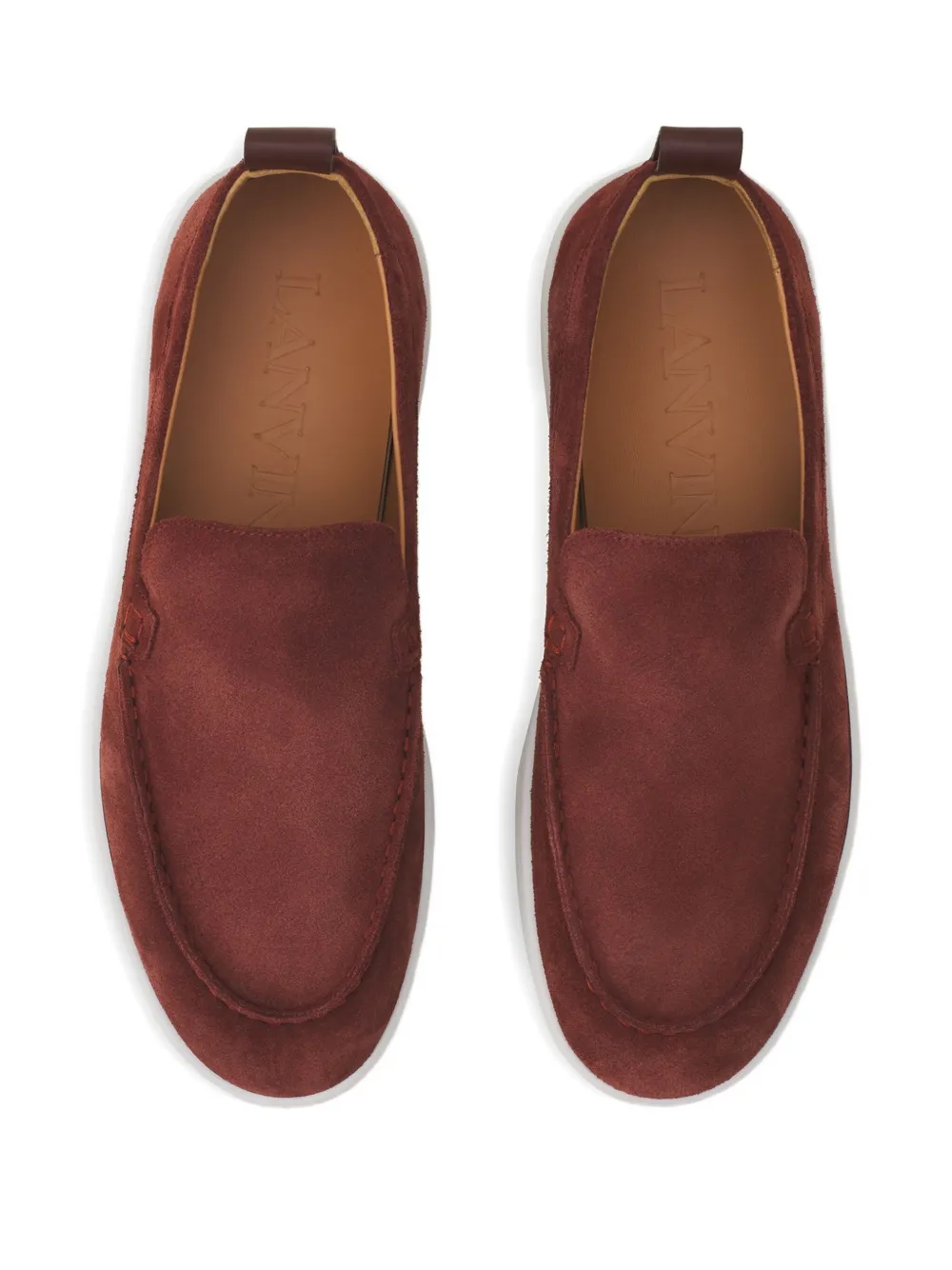 Lanvin Suède sneakers Bruin