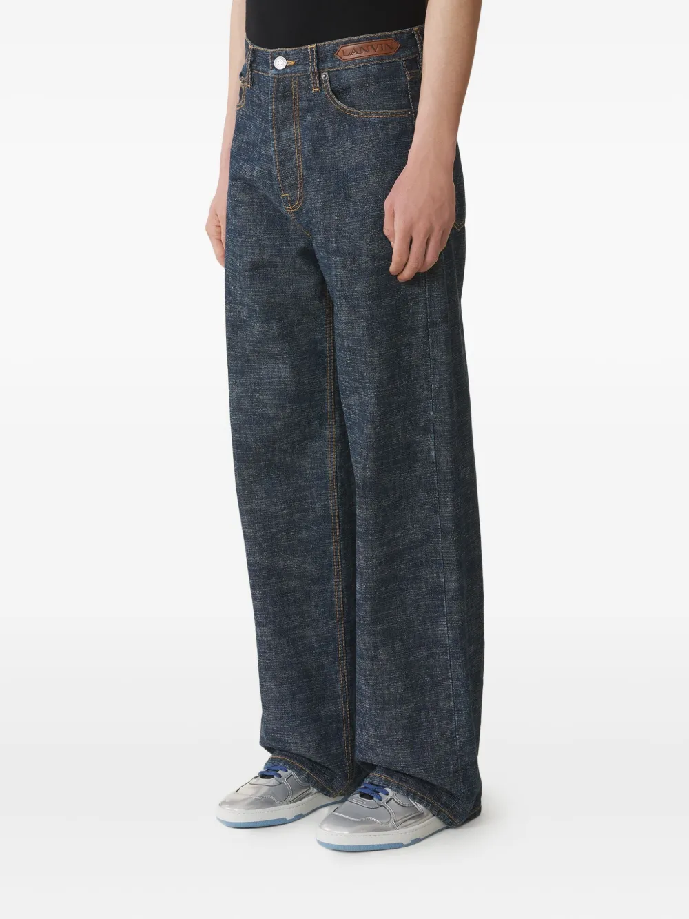 Lanvin Katoenen jeans Blauw