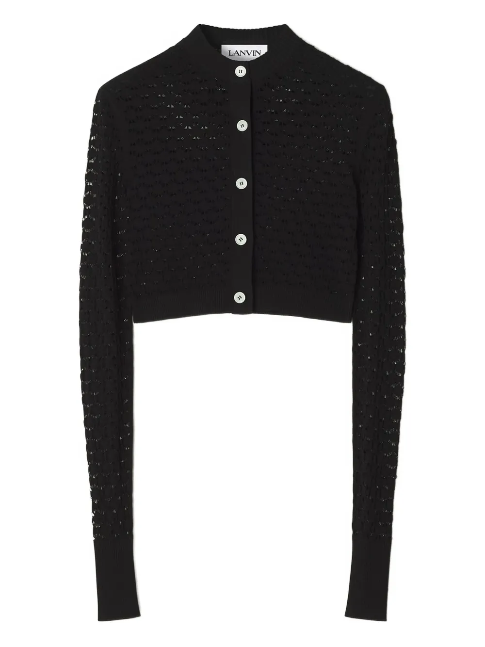 Lanvin openwork cardigan | noir | Image 1