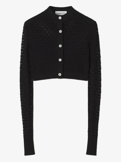 Lanvin openwork cardigan