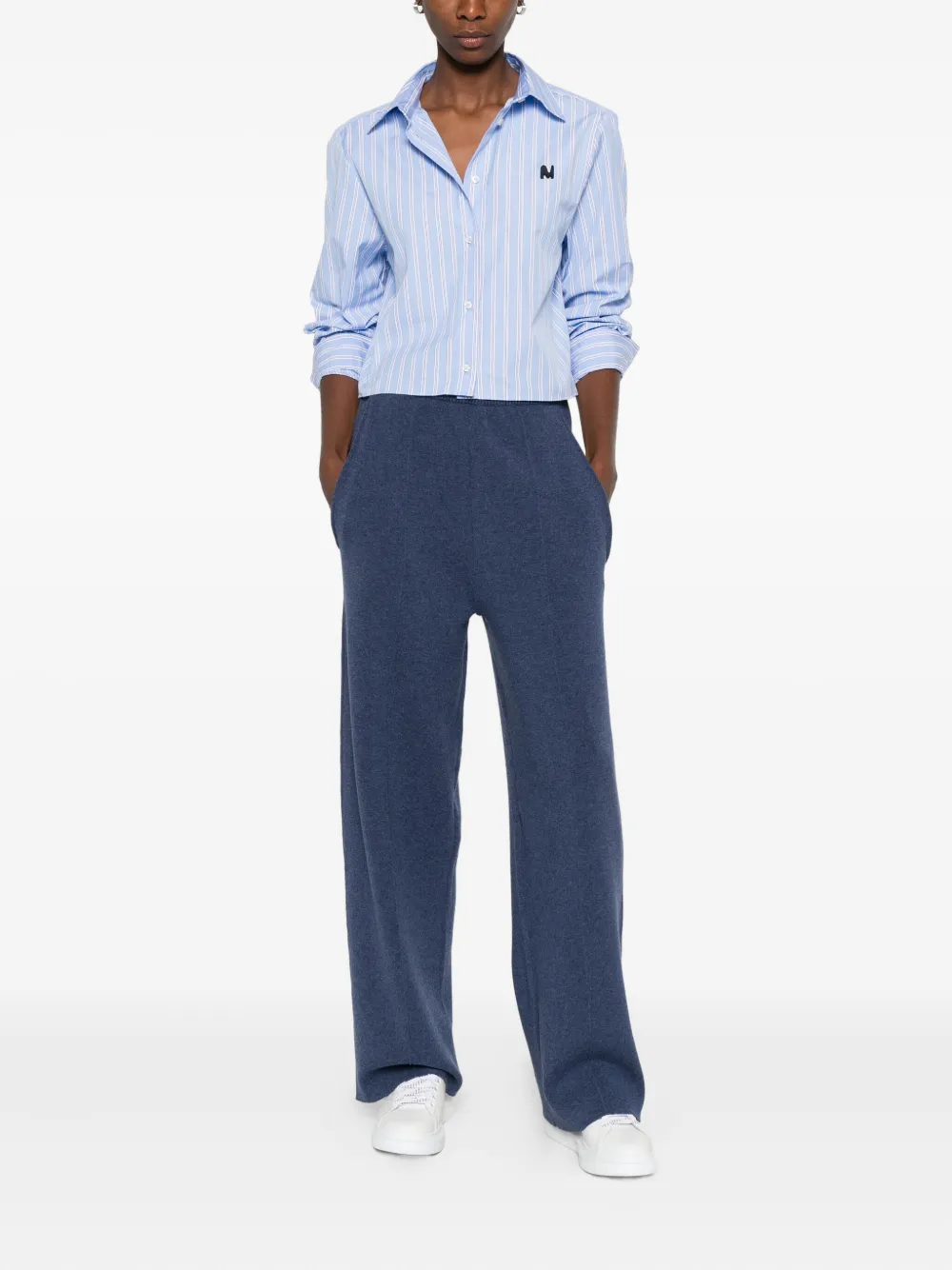 Lanvin knitted trousers - Zwart