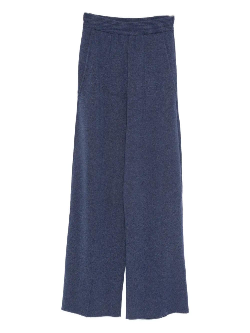 Lanvin Knitted Trousers In Blue