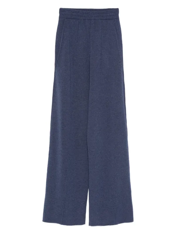 Lanvin Knitted Trousers in Black