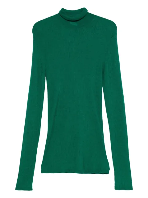 Lanvin roll-neck ribbed sweater