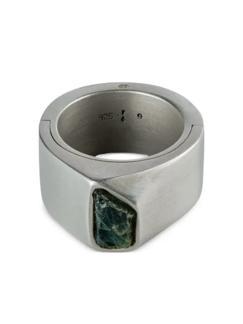 Parts of Four anillo Sistema con zafiro