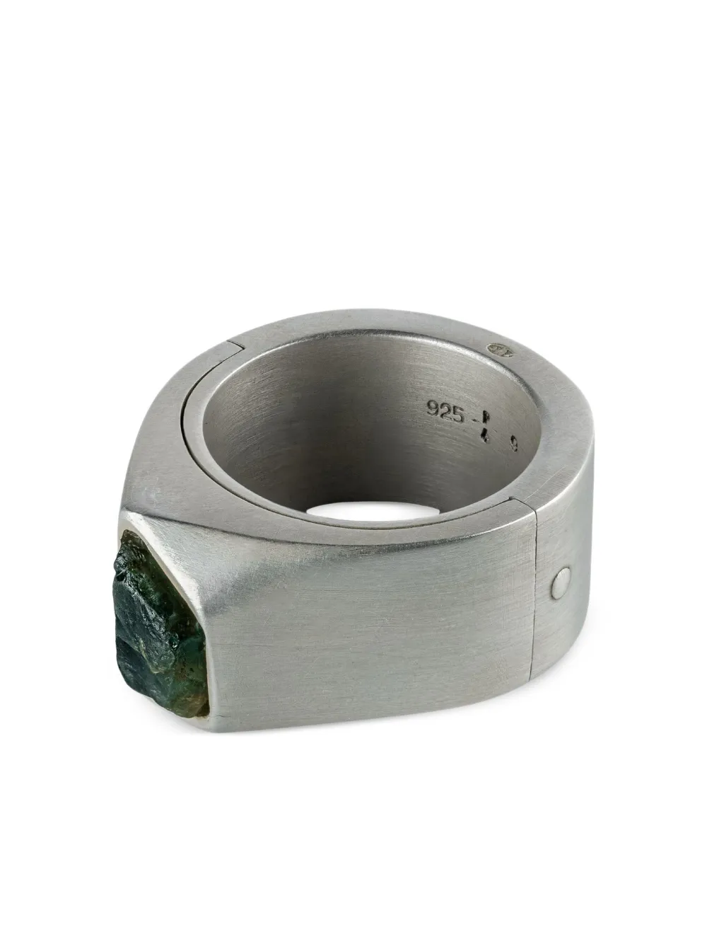 Parts of Four anillo Sistema con zafiro | Image 2