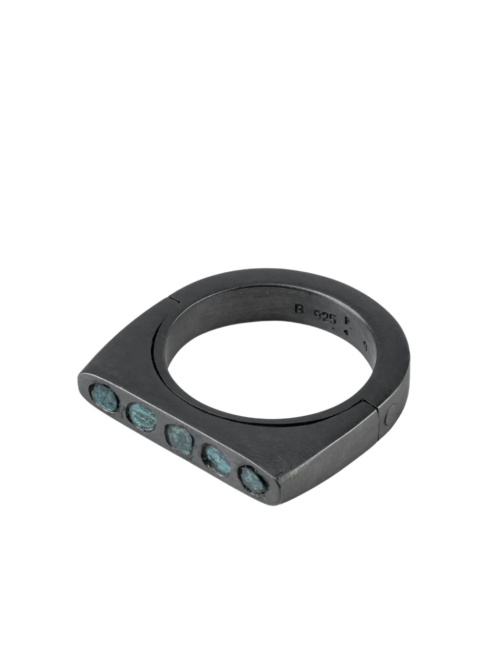 Parts Of Four Sistema Ring Mit Diamant In Black