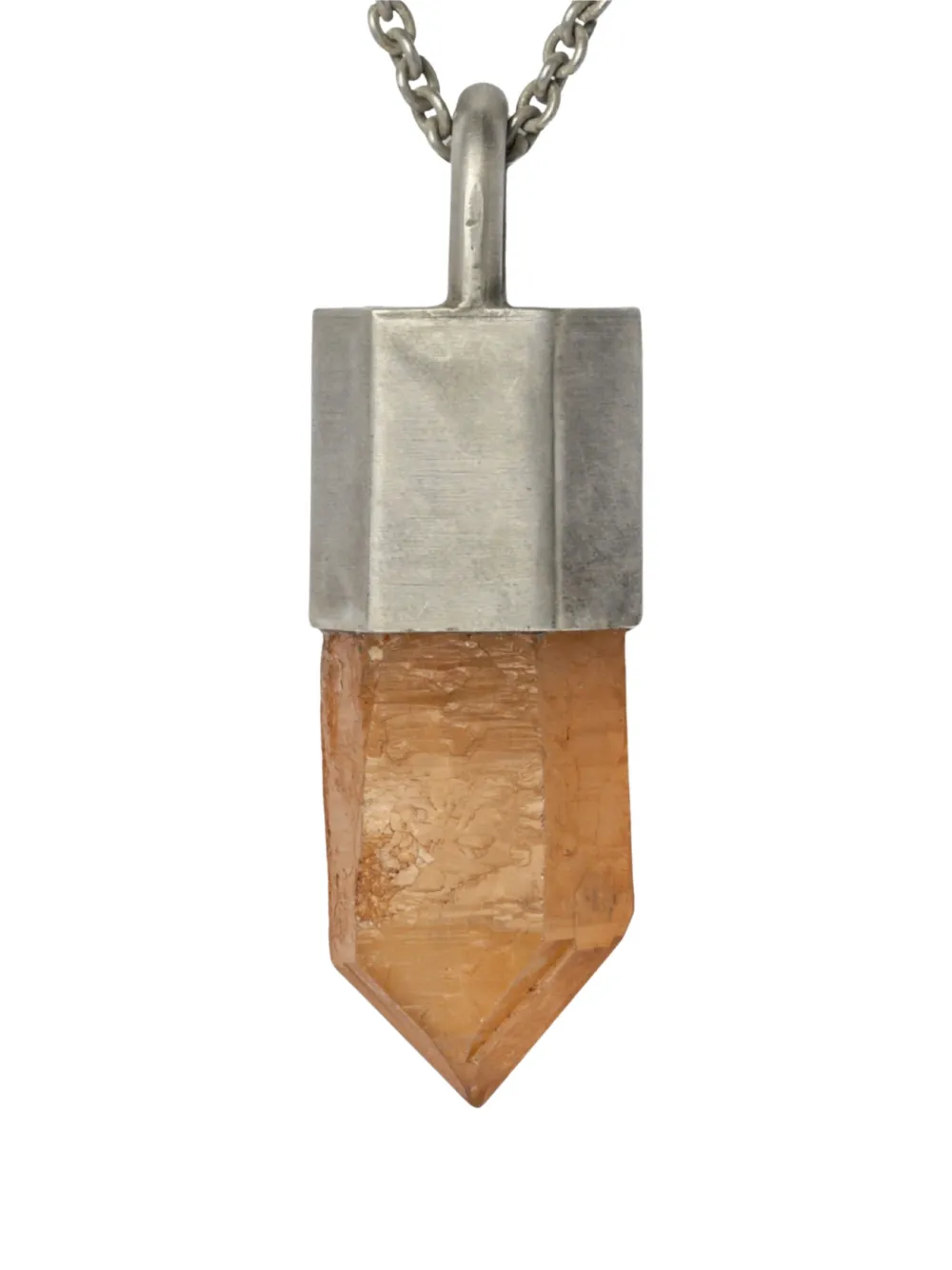 Parts of Four iron quartz talisman necklace | Silver | Image 1