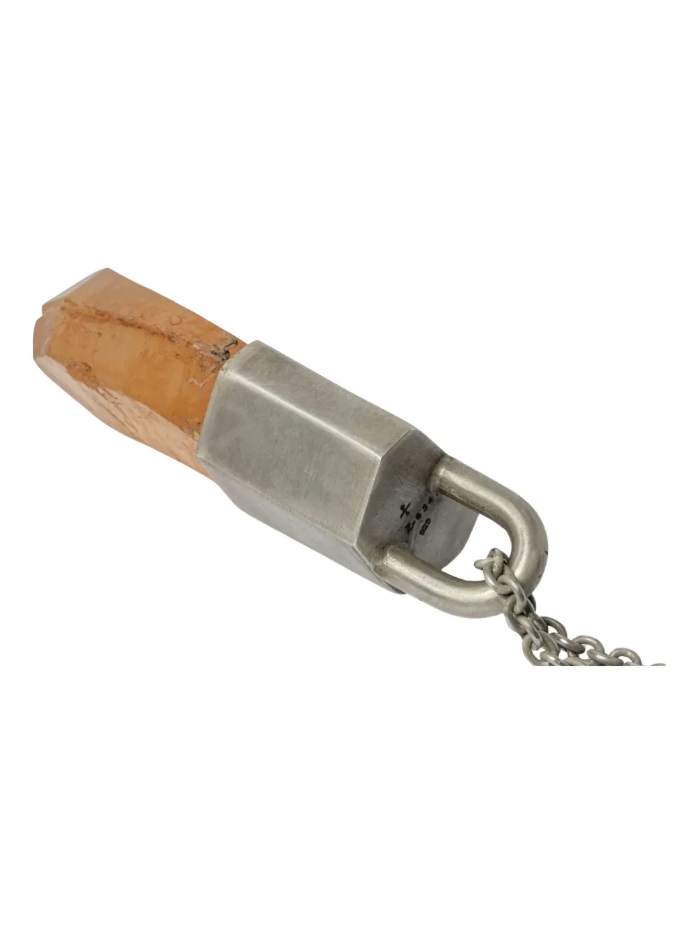 Parts Of Four Iron Quartz Talisman Necklace In Gold