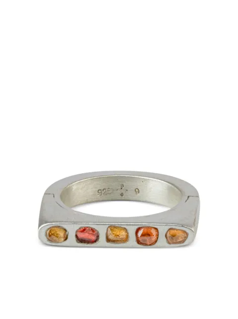 Parts of Four Sistema sapphire ring
