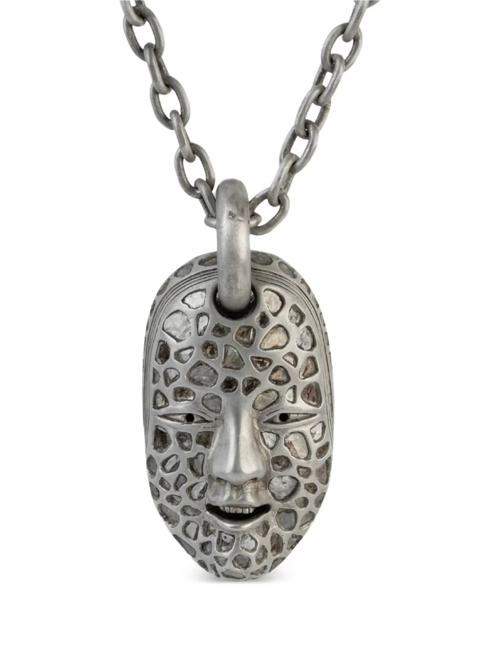 Parts Of Four X Dualflow Halskette Mit Diamanten In Silver