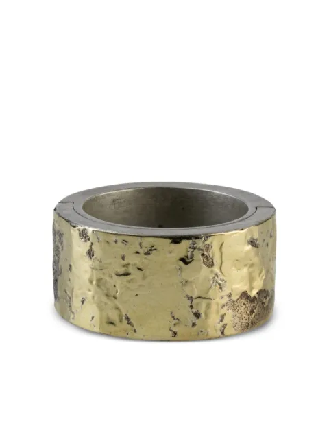 Parts of Four sterling silver Sistema ring