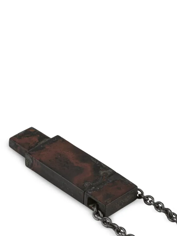 Parts Of Four USB チェーン ネックレス | レッド | FARFETCH JP