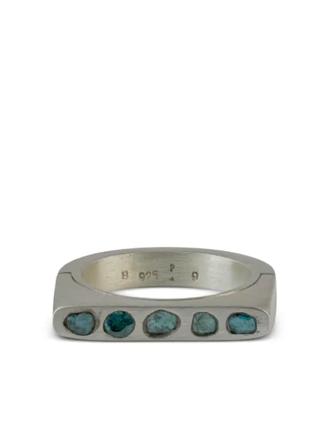 Parts of Four anillo Sistema con diamantes