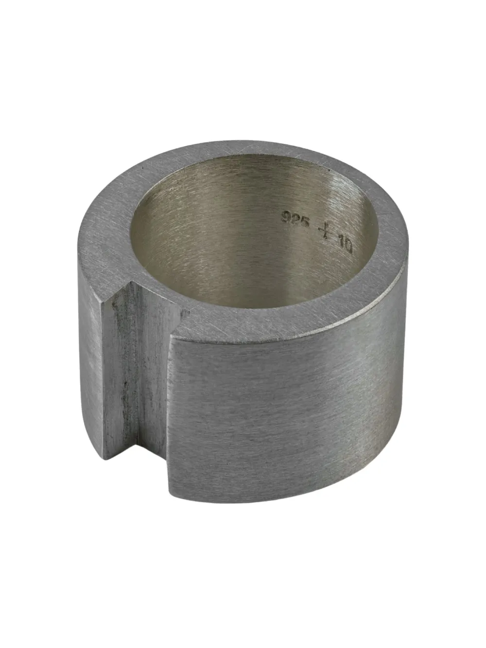 Parts Of Four Crescent Rift Ring In Silver