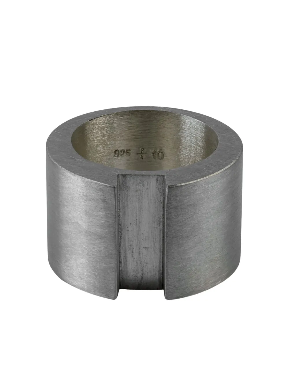 Parts Of Four Crescent Rift Ring In Silver