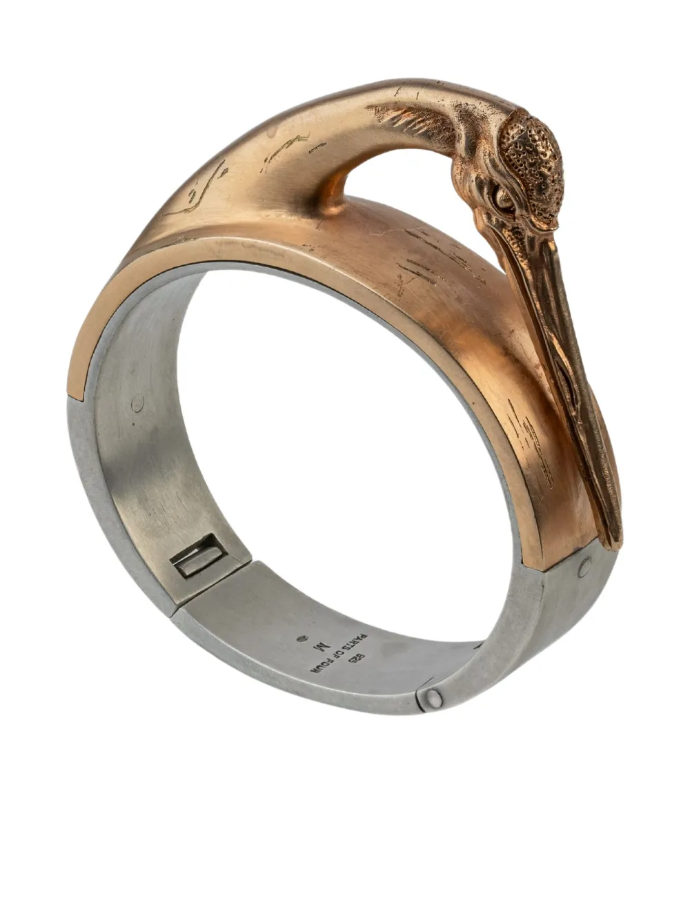Parts Of Four X Dualflow Sistema Bracelet In Gold