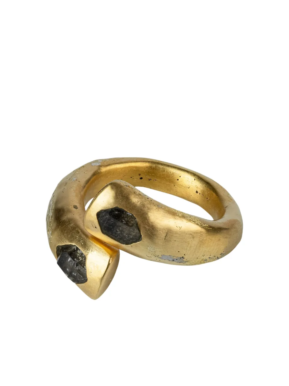 Parts of Four Druid quartz ring - Oro