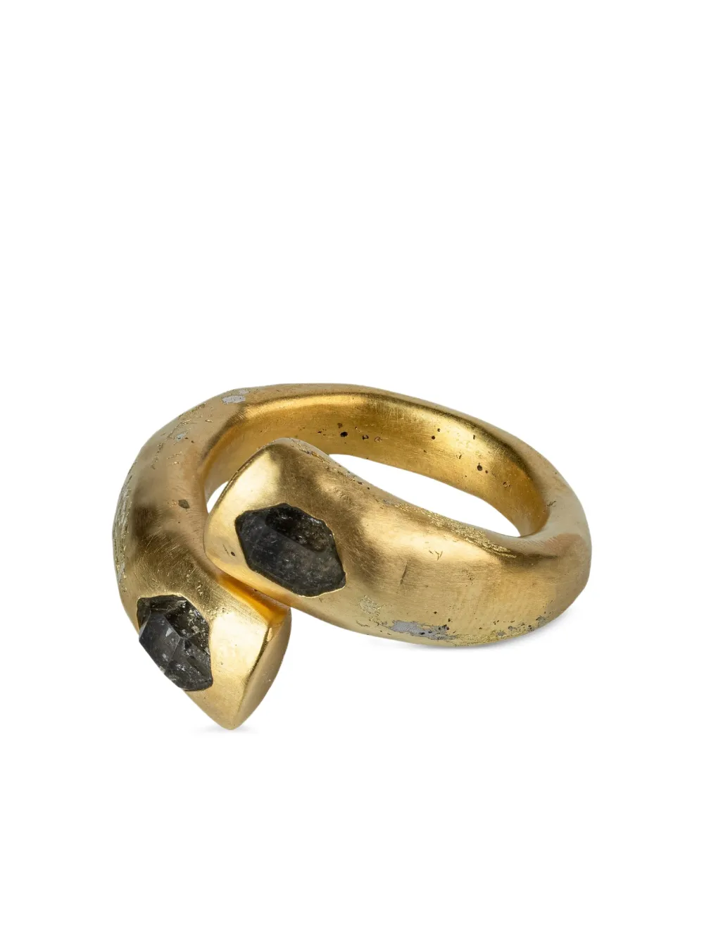 Parts Of Four Druid Quartz Ring In Gold