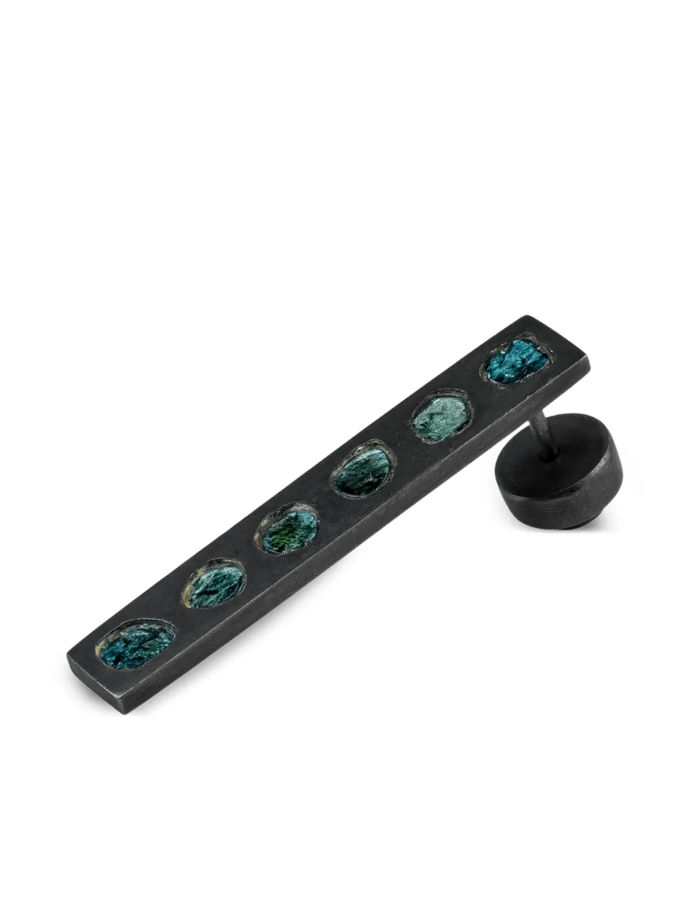 Parts of Four Plate diamond earring - グレー