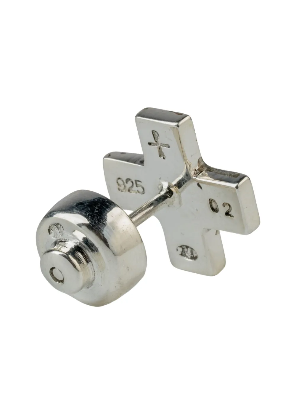Parts of Four sterling silver Plus emerald earring | Silver | Image 1