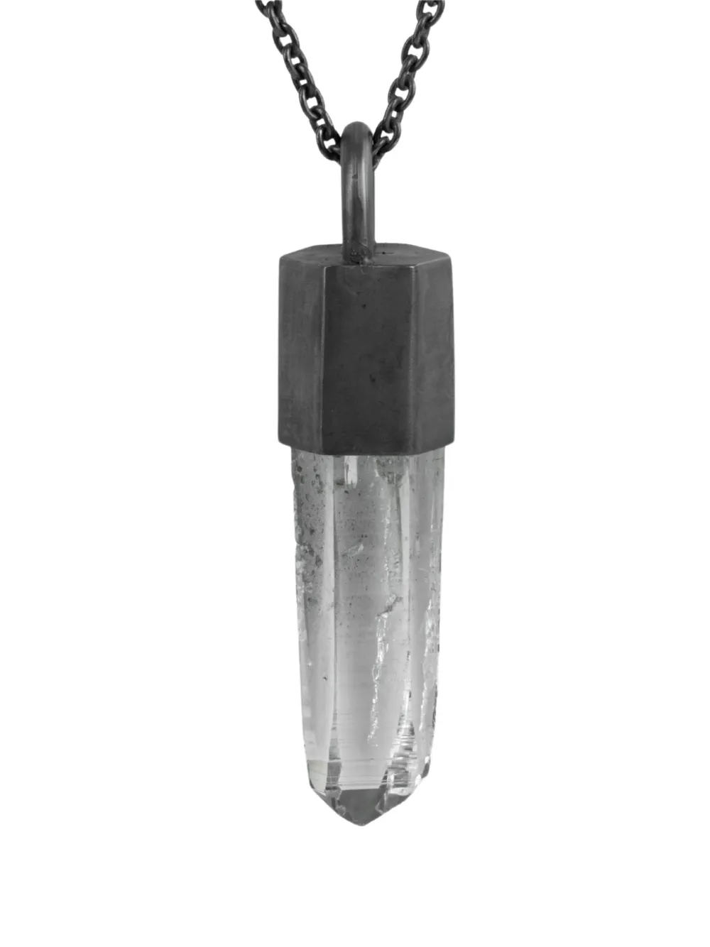 Parts Of Four Oxidierte Talisman Halskette In Black