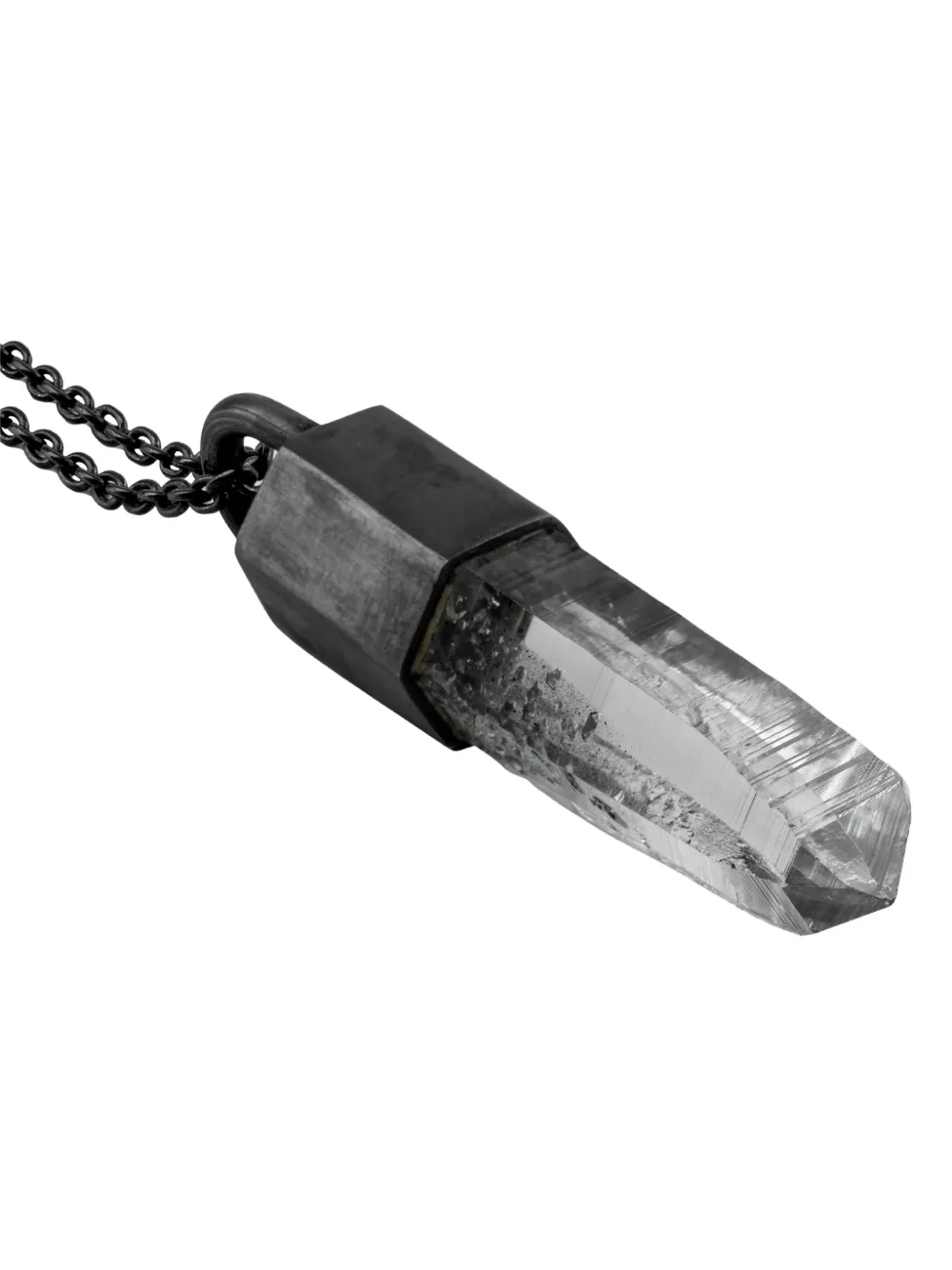 Parts Of Four Oxidierte Talisman Halskette In Black