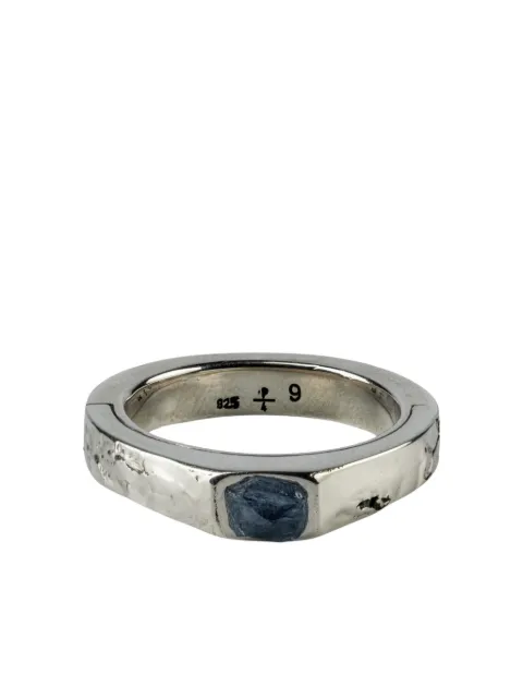 Parts of Four bague Sistema en argent sterling à tanzanite