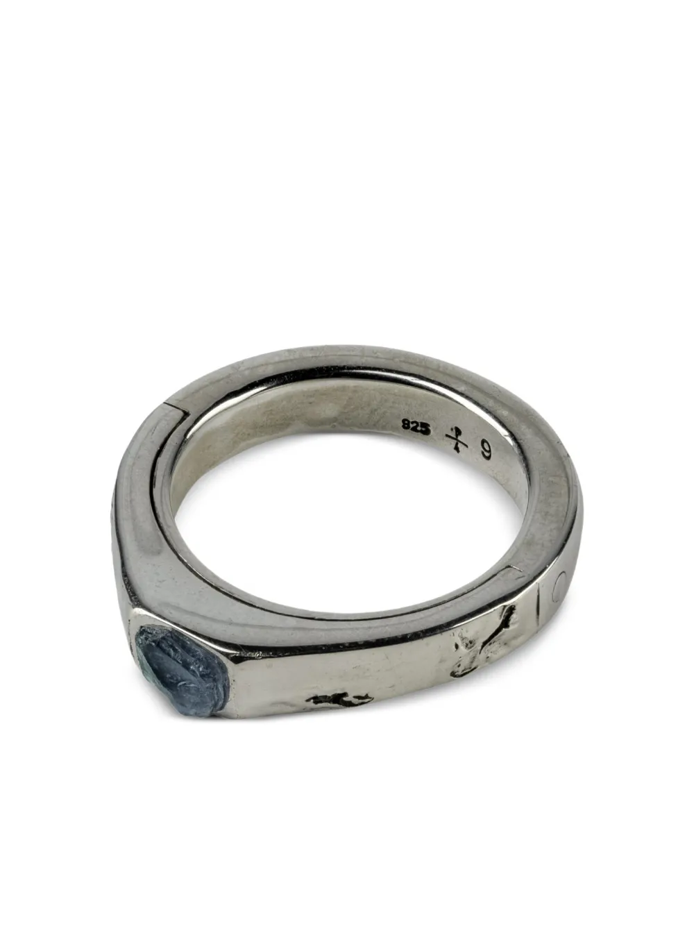 Parts Of Four Sistema Sterlingsilber-ring Mit Tansanit In Metallic