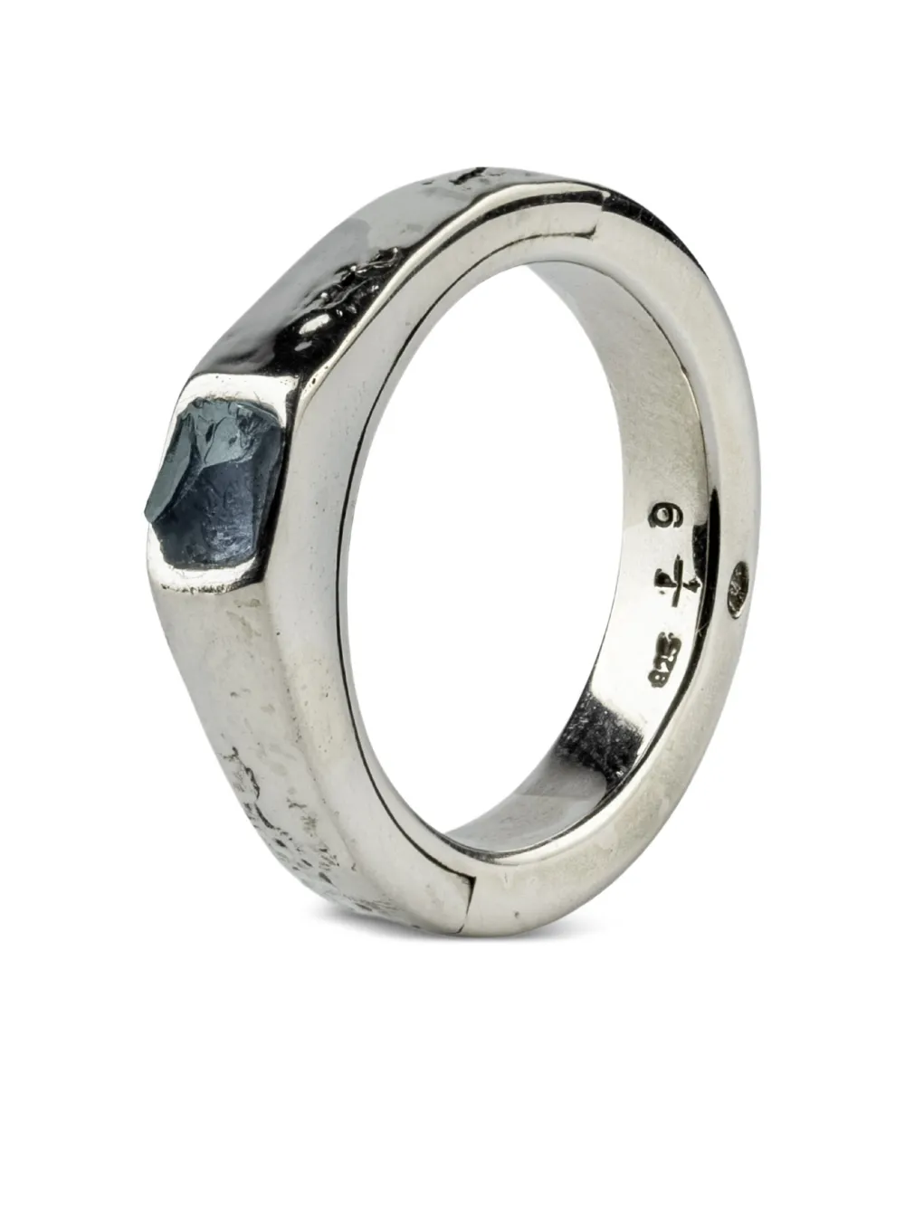 Parts Of Four Sistema Sterlingsilber-ring Mit Tansanit In Metallic