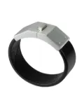 Parts of Four Box Lock bracelet - Silver