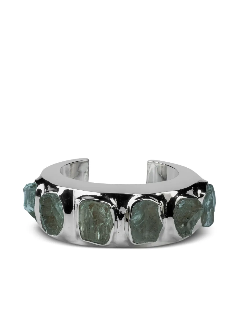 Parts of Four Bracciale Crescent con ametista - Argento