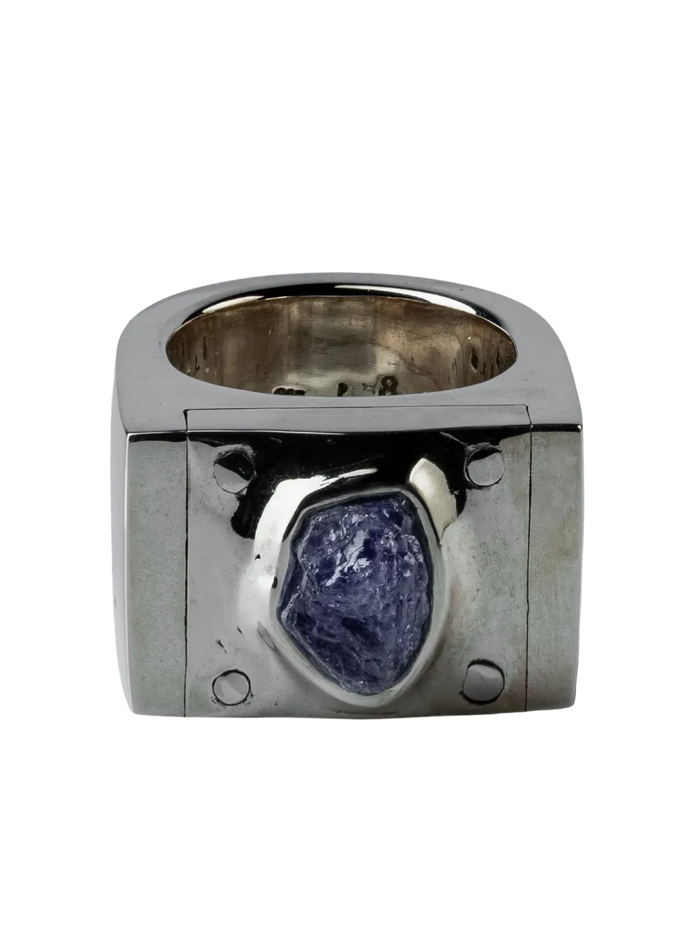 Parts Of Four Plate Ring Aus Tansanit In Metallic