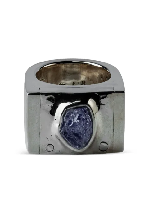 Parts of Four Plate tanzanite ring
