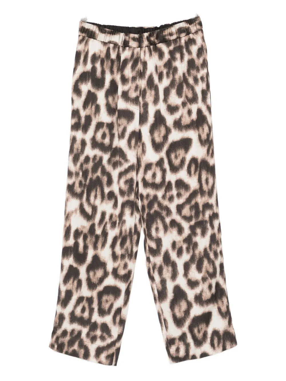 Jucca Leopard-printed Pants In Animal Print