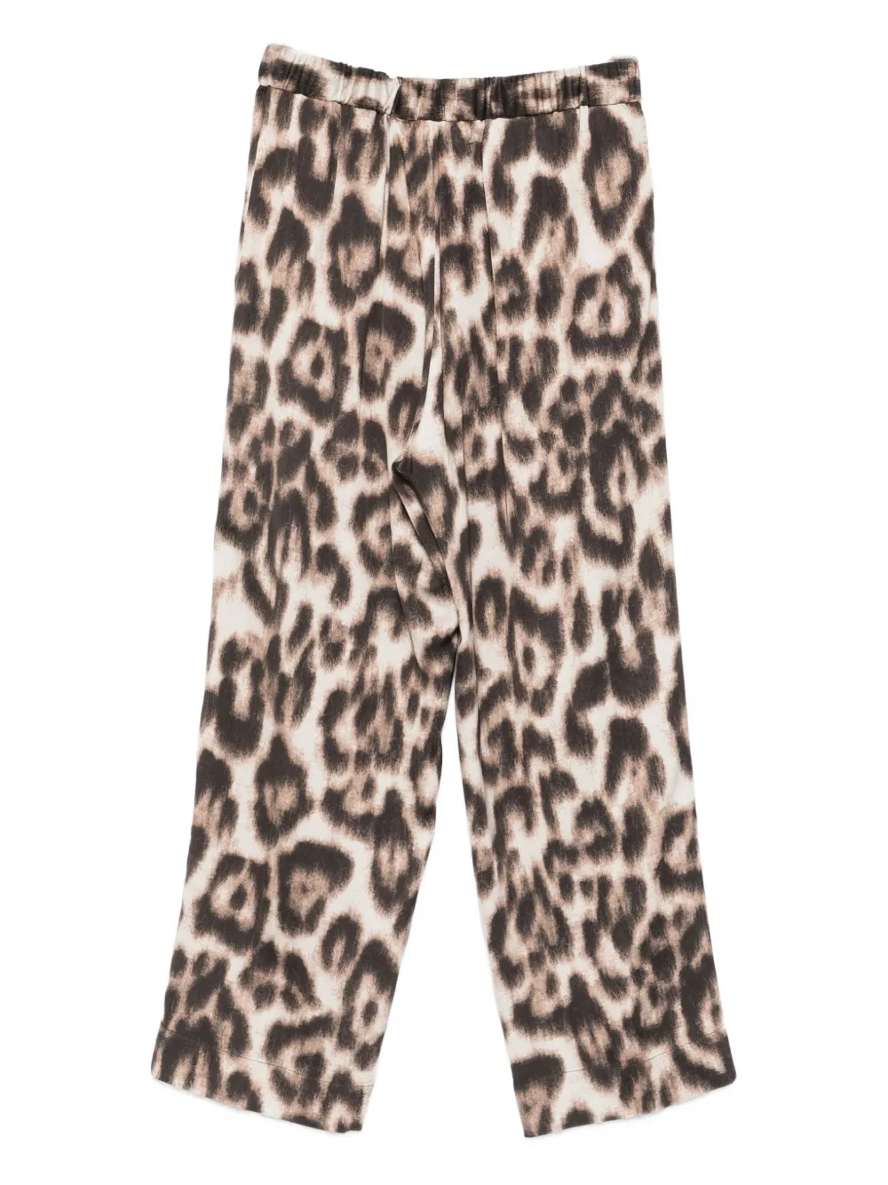 Jucca Leopard-printed Pants In Animal Print