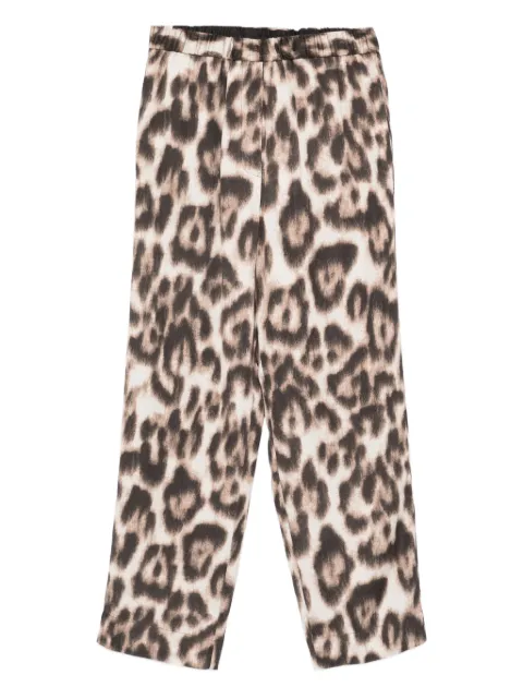 jucca approved leopard-printed pants